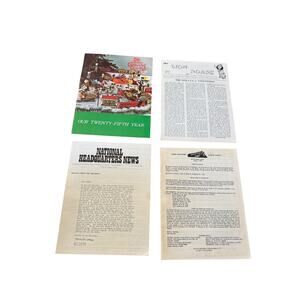 Vintage Lionel Train Collectors Quarterly LCCA Magazines 1978–1979 Ephemera Lot